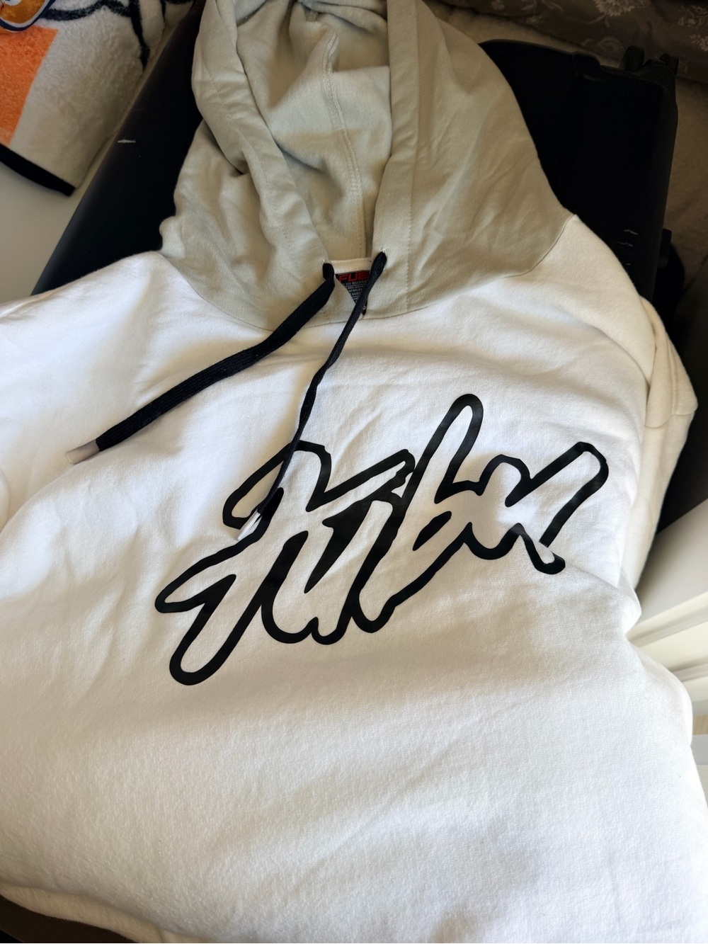 Fubu White Hoodie Plus Size